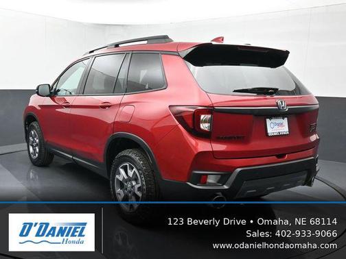Radiant Red Metallic II 2023 Honda Passport AWD TrailSport