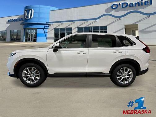 Platinum White Pearl 2026 Honda CR-V EX AWD