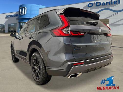 Meteorite Gray Metallic 2026 Honda CR-V Hybrid Sport-L AWD