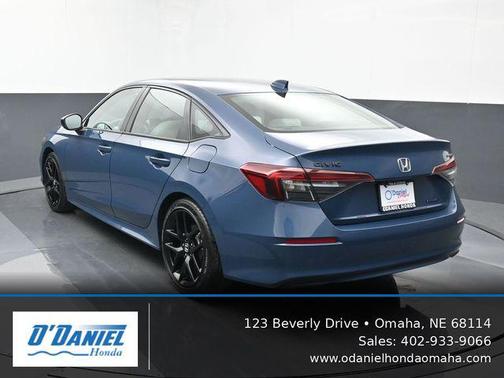 Blue Lagoon Pearl 2026 Honda Civic Hybrid Sport