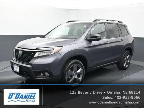 Gray 2021 Honda Passport AWD Touring