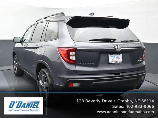 Gray 2021 Honda Passport AWD Touring