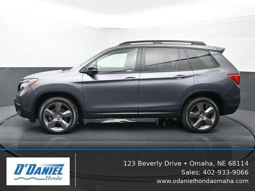 Gray 2021 Honda Passport AWD Touring
