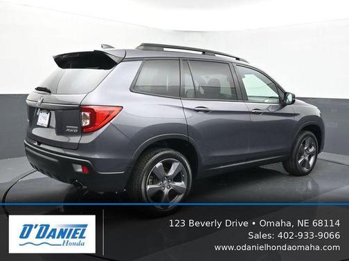 Gray 2021 Honda Passport AWD Touring