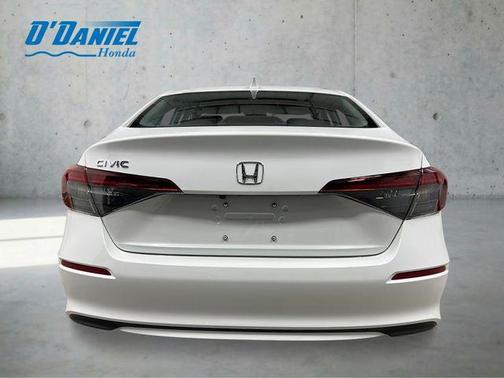 Platinum White Pearl 2026 Honda Civic LX