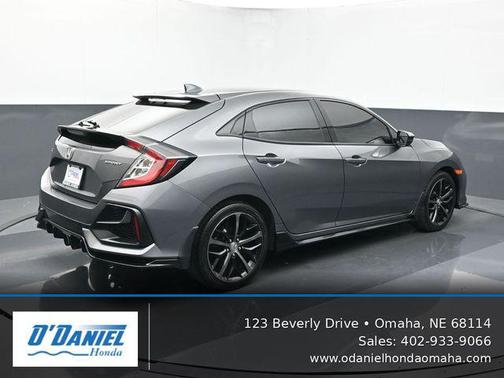 Gray 2021 Honda Civic Sport