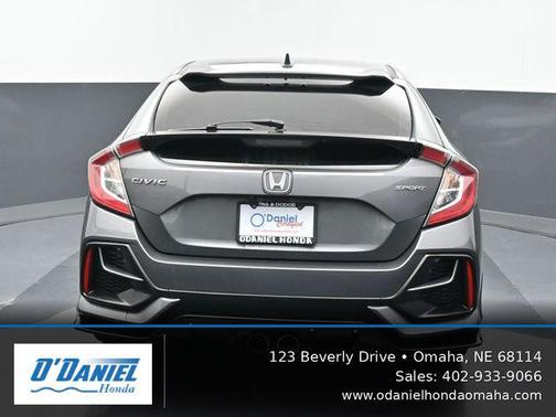 Gray 2021 Honda Civic Sport