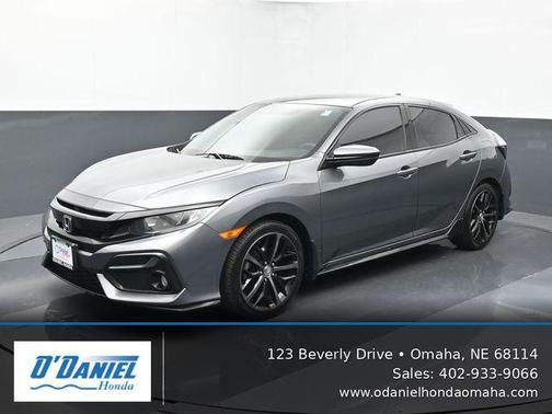 Gray 2021 Honda Civic Sport