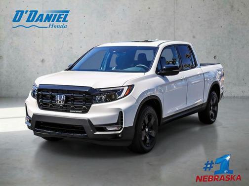 Platinum White Pearl 2026 Honda Ridgeline Black