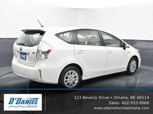 Blizzard Pearl 2012 Toyota Prius v Two