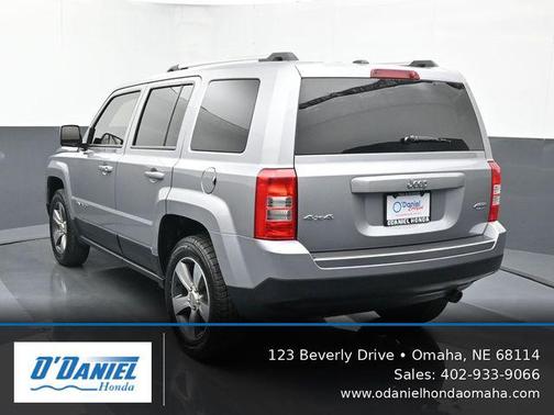 Billet Silver Metallic Clearcoat 2016 Jeep Patriot High Altitude