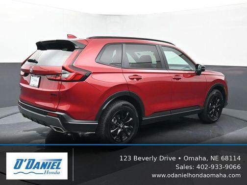 Radiant Red Metallic 2026 Honda CR-V Hybrid Sport-L AWD
