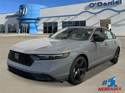 Urban Gray Pearl 2025 Honda Accord Hybrid Sport-L Sedan