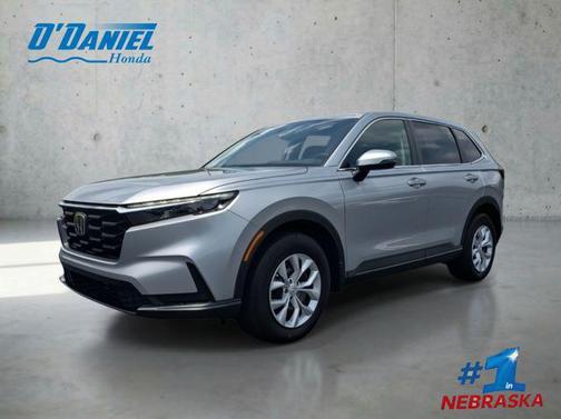 Solar Silver Metallic 2026 Honda CR-V LX AWD