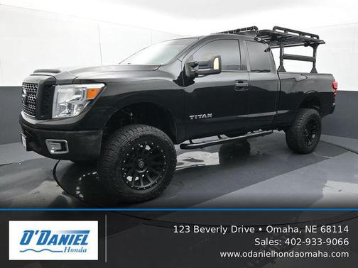 Magnetic Black 2017 Nissan Titan S
