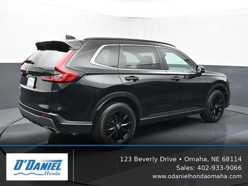 Crystal Black Pearl 2023 Honda CR-V Hybrid Sport AWD