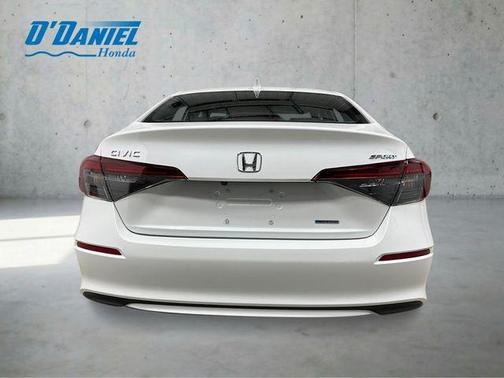 Platinum White Pearl 2026 Honda Civic Hybrid Sport