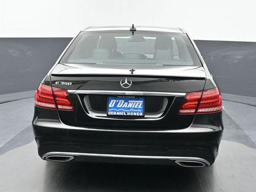 Black 2015 Mercedes-Benz E-Class E 350