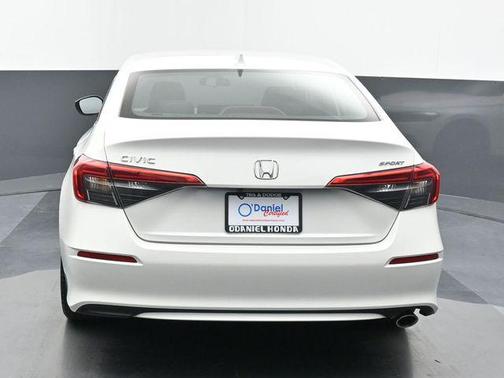 Platinum White Pearl 2023 Honda Civic Sport