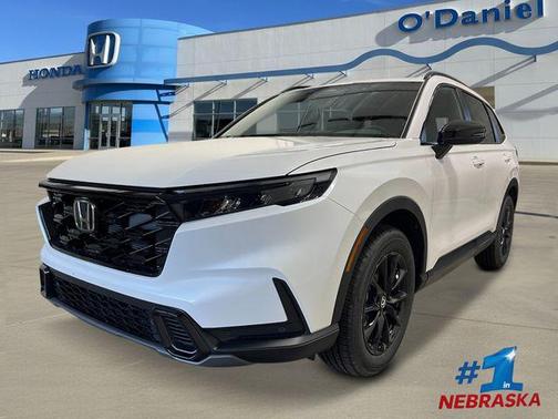 Platinum White Pearl 2026 Honda CR-V Hybrid Sport-L AWD