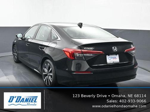 Crystal Black Pearl 2024 Honda Civic EX