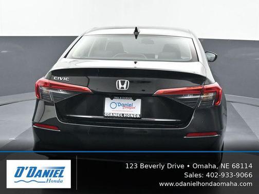 Crystal Black Pearl 2024 Honda Civic EX