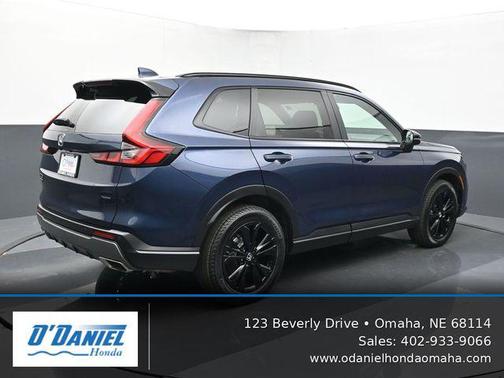 Canyon River Blue Metallic 2026 Honda CR-V Hybrid Sport Touring AWD