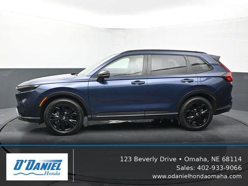 Canyon River Blue Metallic 2026 Honda CR-V Hybrid Sport Touring AWD