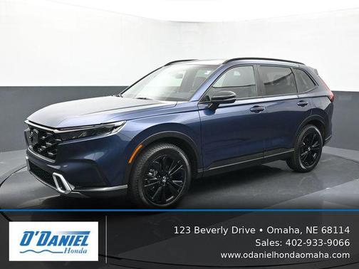 Canyon River Blue Metallic 2026 Honda CR-V Hybrid Sport Touring AWD