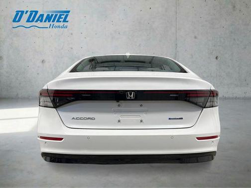 Platinum White Pearl 2026 Honda Accord Hybrid EX-L