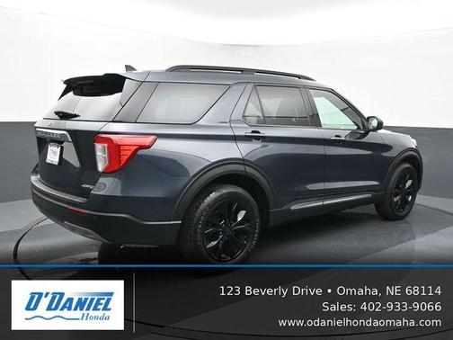 Stone Blue Metallic 2022 Ford Explorer XLT