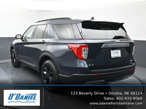 Stone Blue Metallic 2022 Ford Explorer XLT