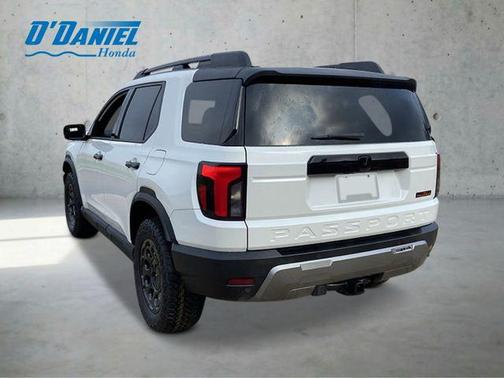 Platinum White Pearl 2026 Honda Passport AWD TrailSport Elite Blackout