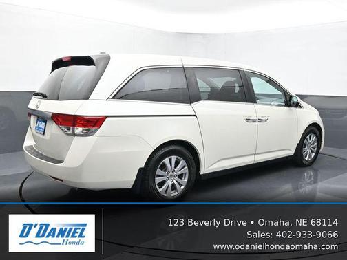 White Diamond Pearl 2016 Honda Odyssey EX-L