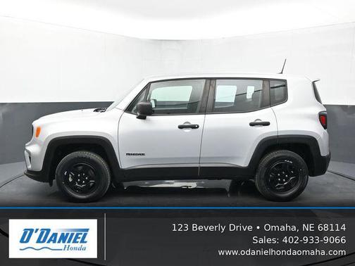 Glacier Metallic Clearcoat 2021 Jeep Renegade Sport
