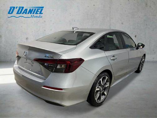Solar Silver Metallic 2026 Honda Civic Hybrid Sport Touring