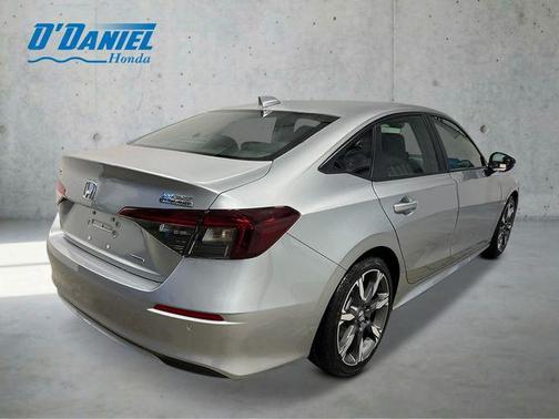Solar Silver Metallic 2026 Honda Civic Hybrid Sport Touring