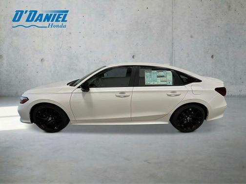 Platinum White Pearl 2026 Honda Civic Sport
