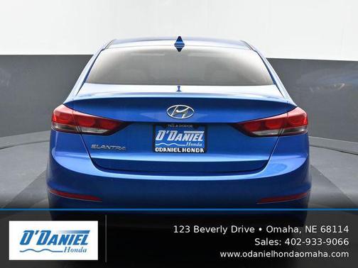 Electric Blue 2018 Hyundai ELANTRA Value Edition