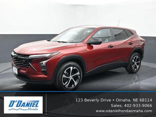 Crimson Metallic 2024 Chevrolet Trax FWD 1RS