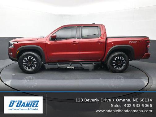 Cardinal Red Tricoat 2022 Nissan Frontier PRO-4X