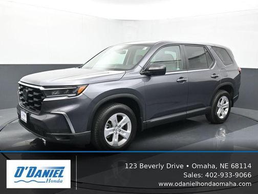 Modern Steel Metallic 2023 Honda Pilot AWD LX