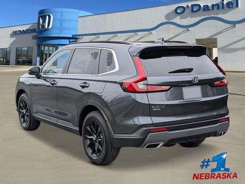 Meteorite Gray Metallic 2026 Honda CR-V Hybrid Sport AWD