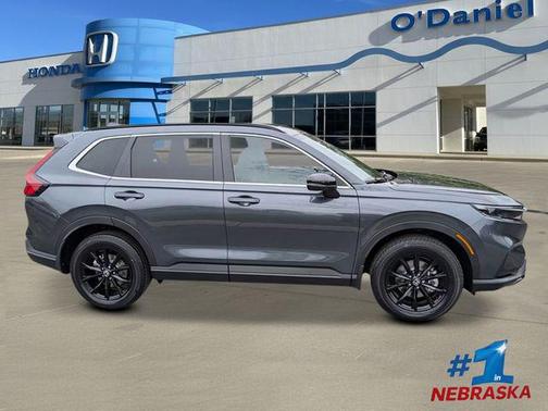 Meteorite Gray Metallic 2026 Honda CR-V Hybrid Sport AWD