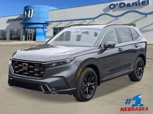 Meteorite Gray Metallic 2026 Honda CR-V Hybrid Sport AWD