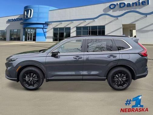 Meteorite Gray Metallic 2026 Honda CR-V Hybrid Sport AWD