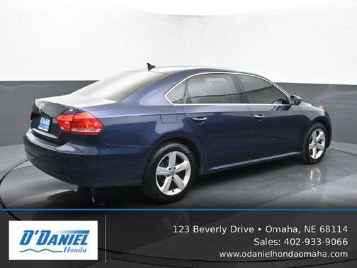 Blue 2012 Volkswagen Passat 2.5 SE