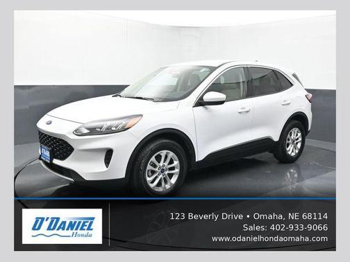 Oxford White 2020 Ford Escape SE