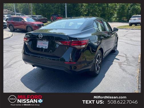 Black 2025 Nissan Sentra SV