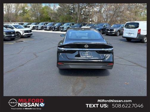 Black 2025 Nissan Sentra SV